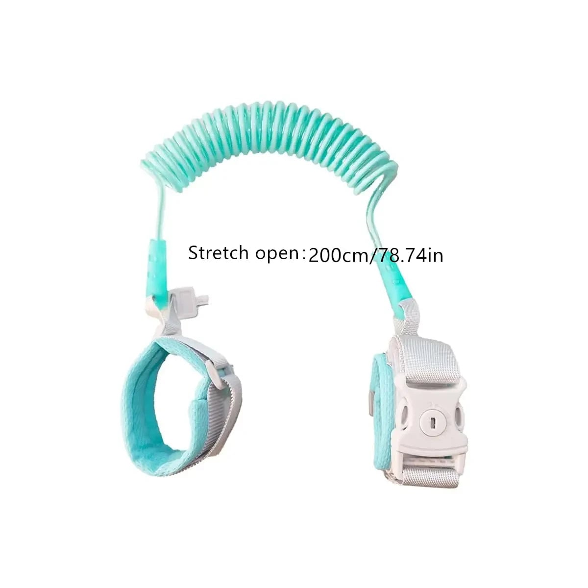 Keylock Safety Bracelet Child Anti-Lost Wrist Link Leash Rope