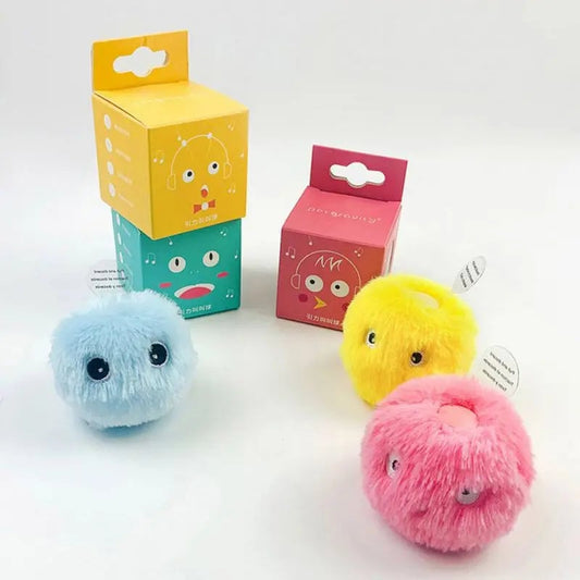 Smart Interactive Cat Ball with Catnip & Squeaker - Training Toy