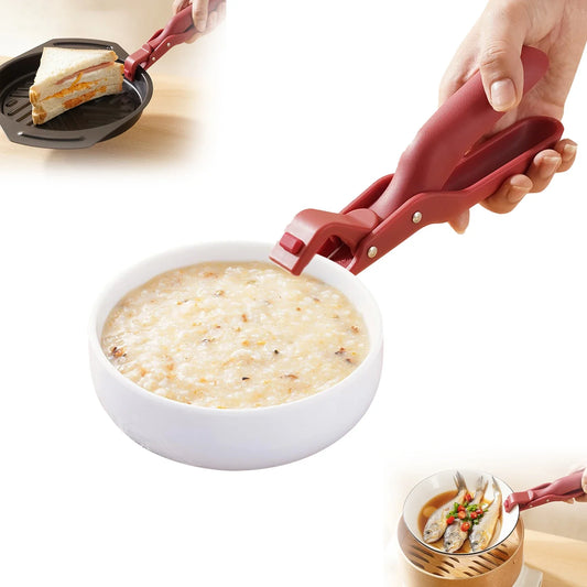 Silicone Anti-Scald Clips - Heat-Resistant Pot Bowl Dish Lifter