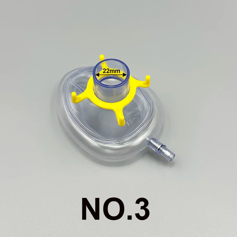 PVC Disposable Anesthesia Mask Sterilized Adult Child Animal