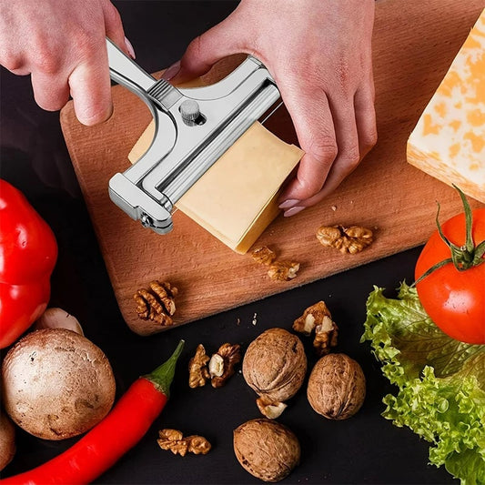 Adjustable Cheese Slicer & Butter Shaver - Multi-Purpose Kitchen