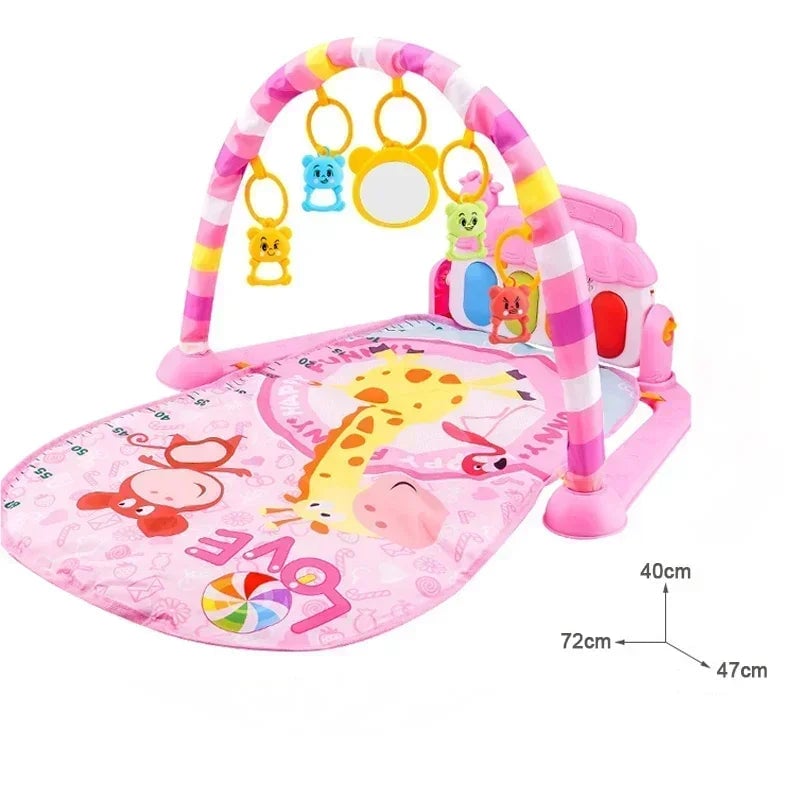 Baby Music Piano Play Mat - Educational Activity Gym Carpet Infant