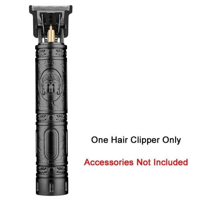 USB Electric Hair Clipper Beard Trimmer Dragon Buddha Design Pro