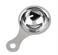 Stainless Steel Egg White Separator - Professional Yolk Filter