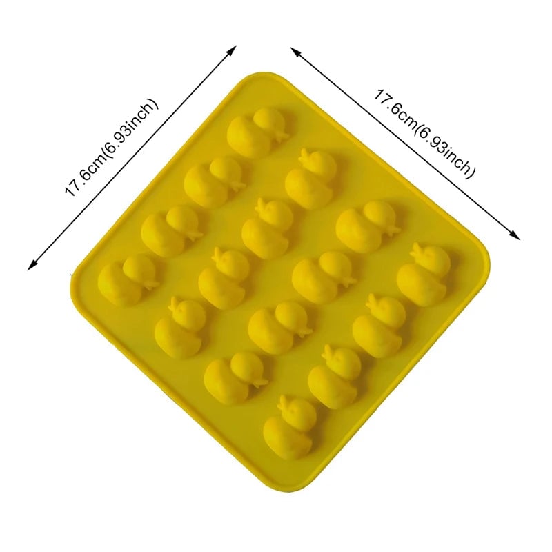 Duck Silicone Chocolate Ice Candy Molds DIY Baking Kitchen Tool
