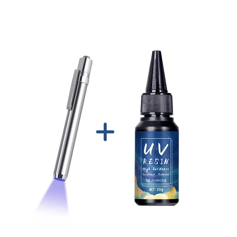 UV Resin Glue High Transparency Fast Drying DIY Jewelry Epoxy