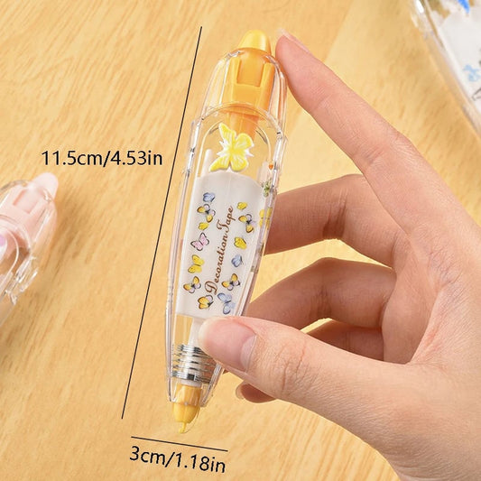 DIY Patterned Decorative Correction Tape - Cute Design for Diaries