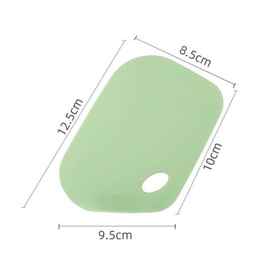 Silicone Dough Scraper with Standing Base - Pizza Cutter & Pastry Tool