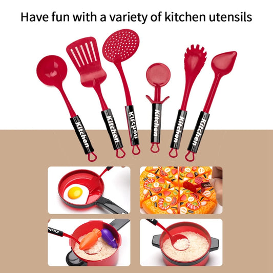 High Fidelity Kids Chef Kitchen Play Set - Realistic Cooking Toys