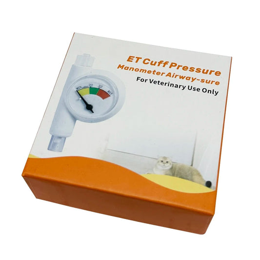 Endotracheal Balloon Pressure Gauge Veterinary Anesthesia Monitor