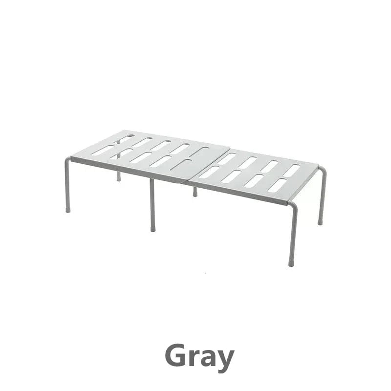 Multi-Purpose Storage Shelf Organizer - Kitchen Wardrobe Cabinet