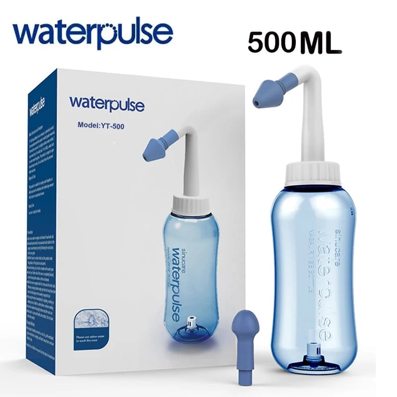 Nasal Irrigator Neti Pot 300ml 500ml Nose Wash Cleaner Bottle
