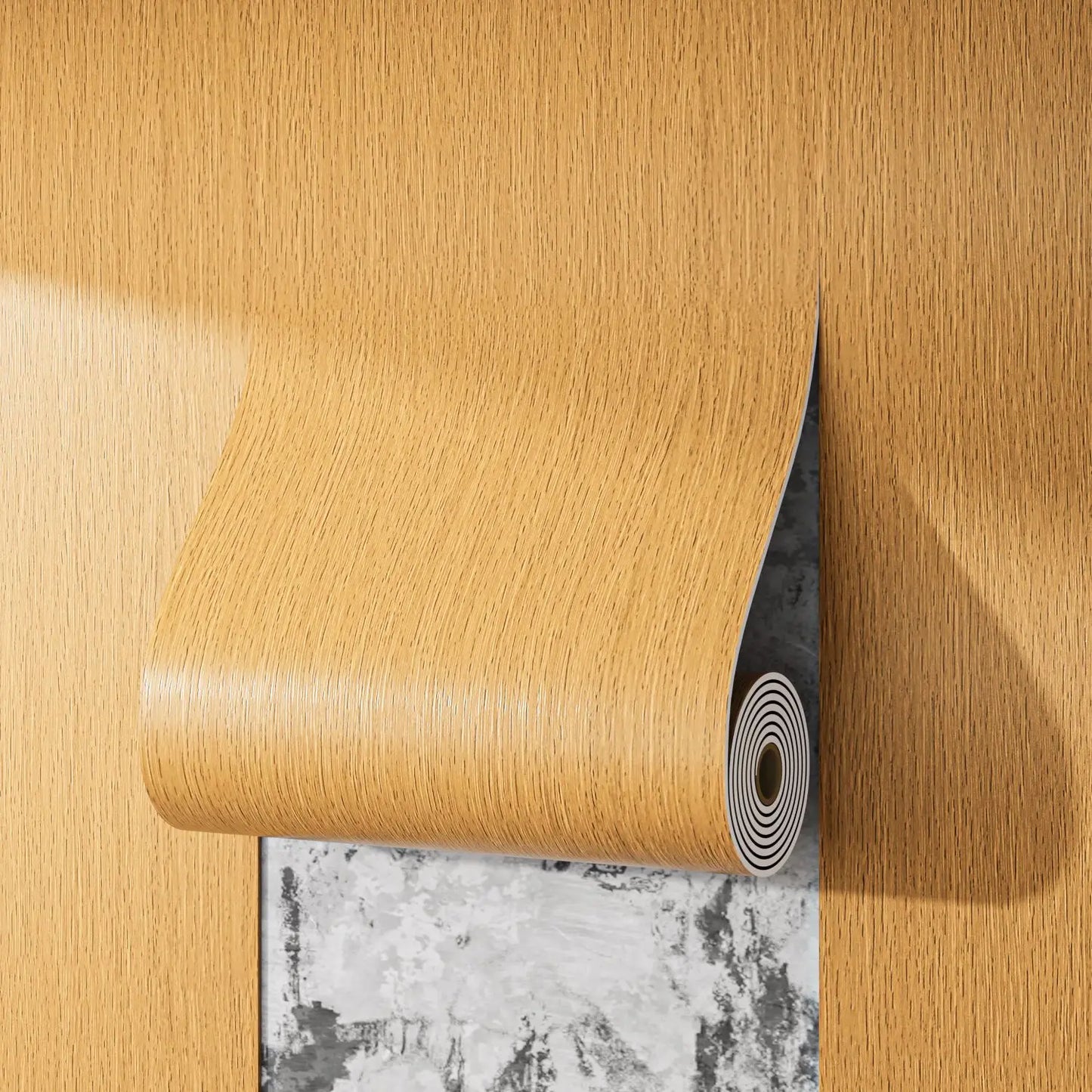 Waterproof Self-Adhesive Wood Grain Peel & Stick Wallpaper Veneer