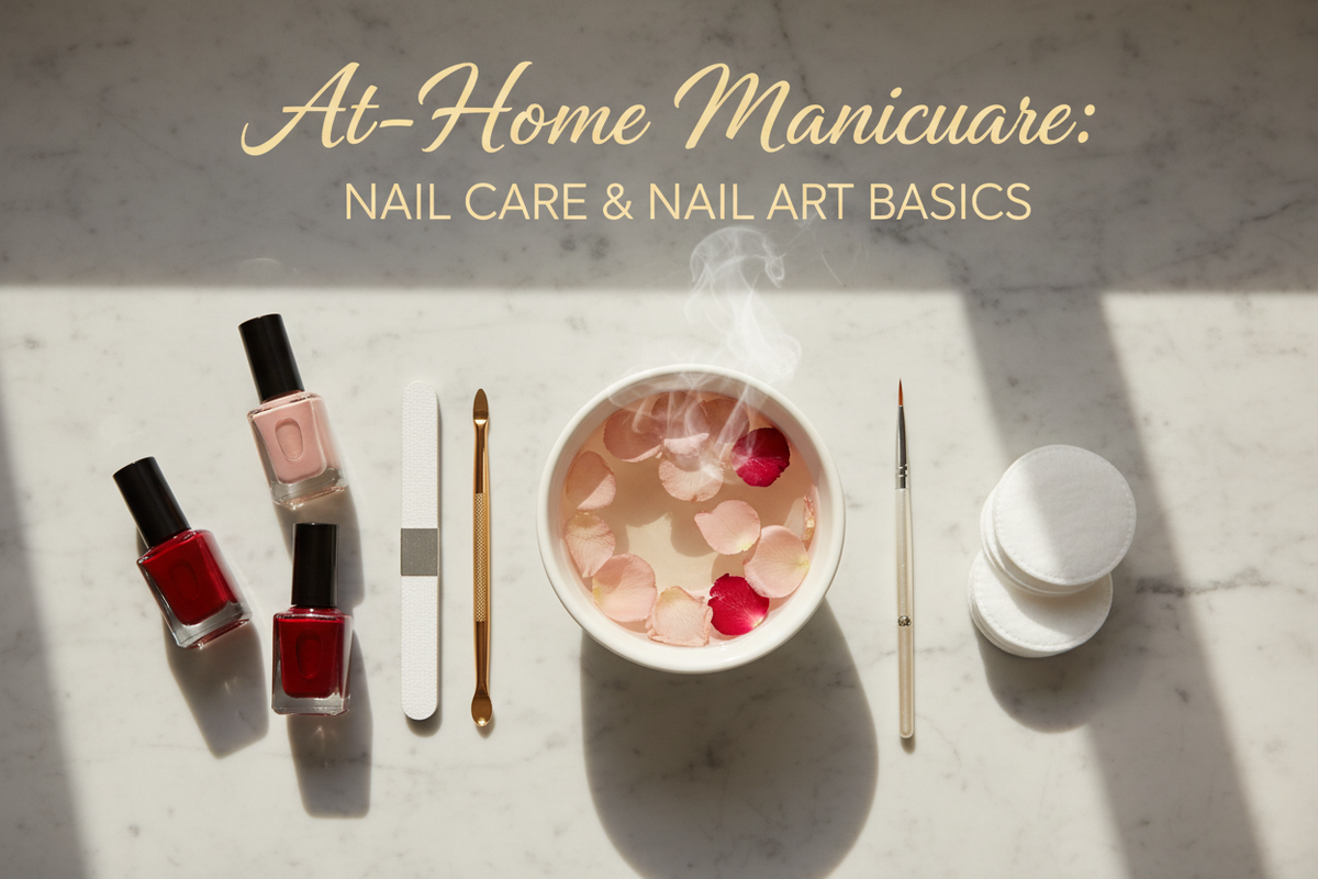 At-Home Manicure: Nail Care & Nail Art Basics