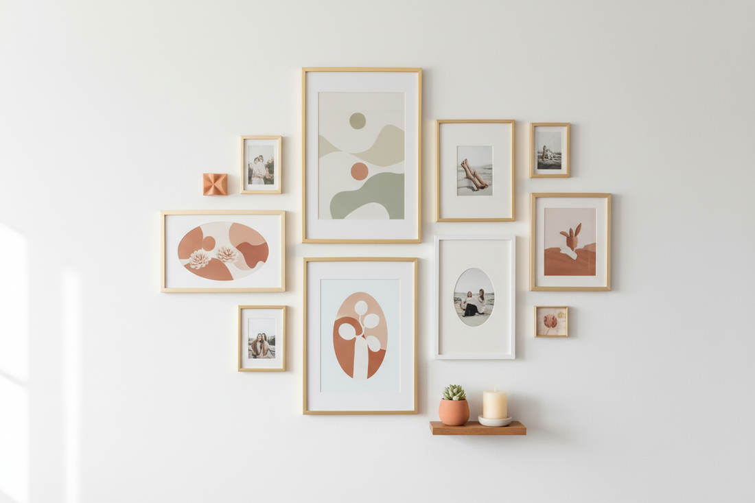 DIY Gallery Wall: How to Plan & Hang It Properly | Ease & Co