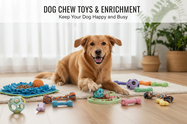 Dog Chew Toys & Enrichment: Keep Your Dog Happy and Busy