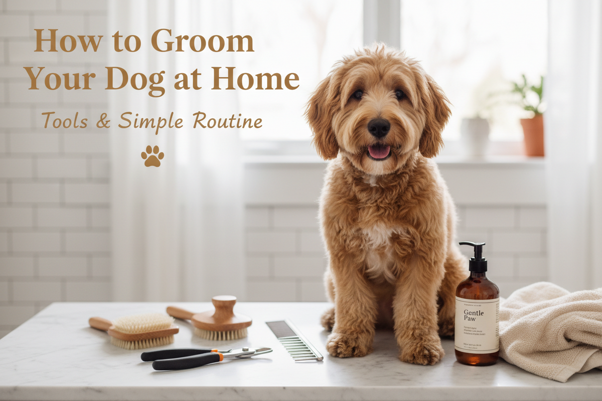 How to Groom Your Dog at Home: Tools & Simple Routine