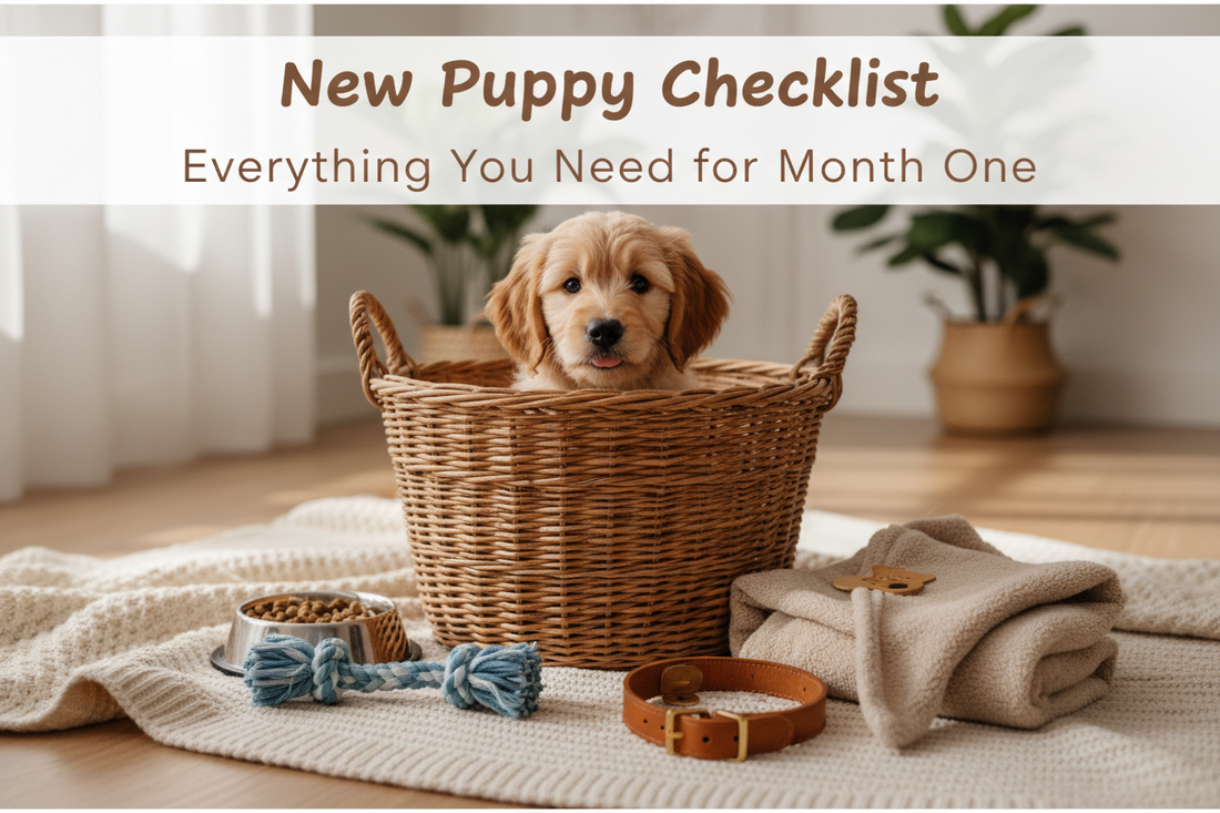 New Puppy Checklist: Everything You Need for Month One