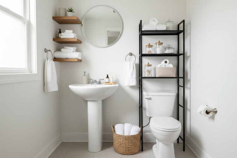 Small Bathroom Organisation: How to Get More Out of a Tight Space