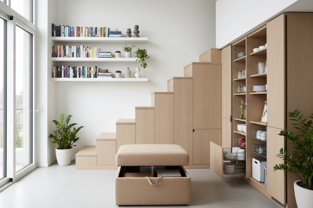 Space-Saving Storage Ideas for Small Homes