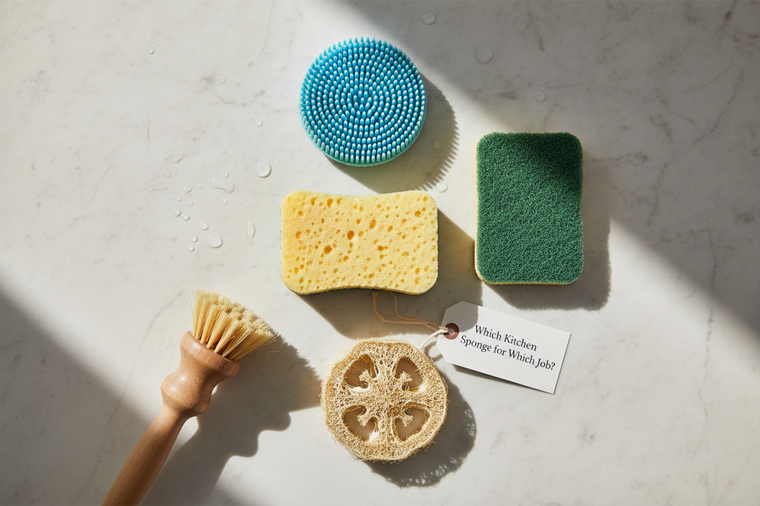 Which Kitchen Sponge for Which Job? Complete Guide | Ease & Co