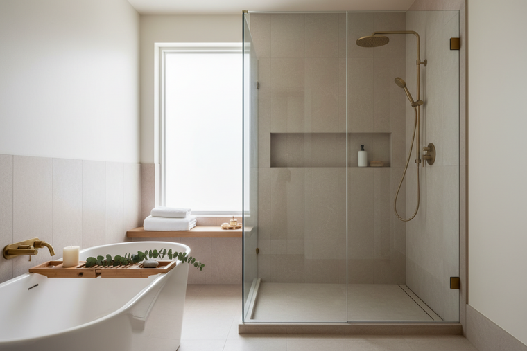 How to Upgrade Your Shower Without Renovating | Ease & Co