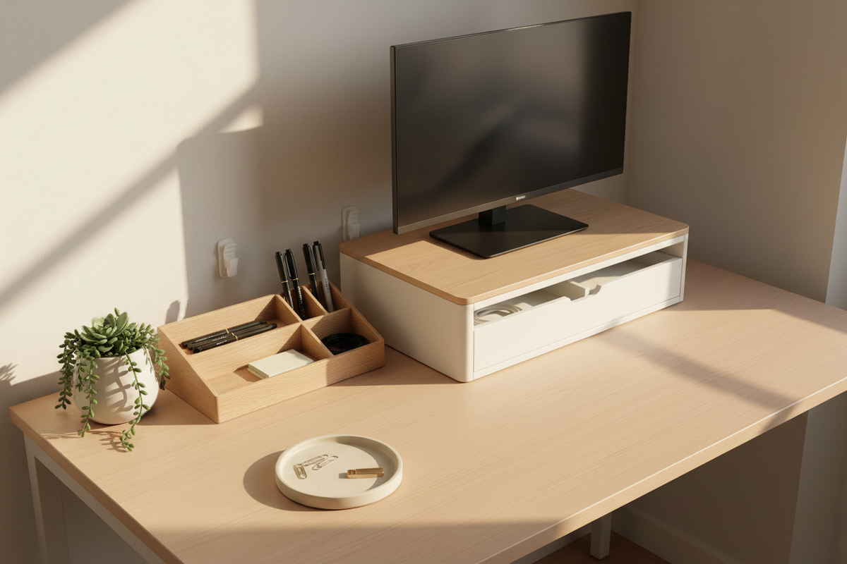 Small Desk, Big Clutter? 9 Desk Organisation Ideas That Actually Work