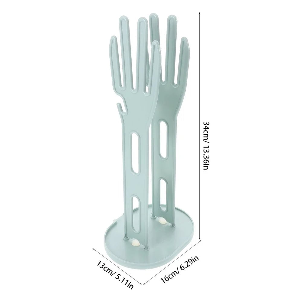 Kitchen Glove Drying Rack Drainage Base Towel Storage Organizer