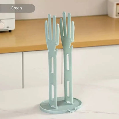 Kitchen Glove Drying Rack Drainage Base Towel Storage Organizer