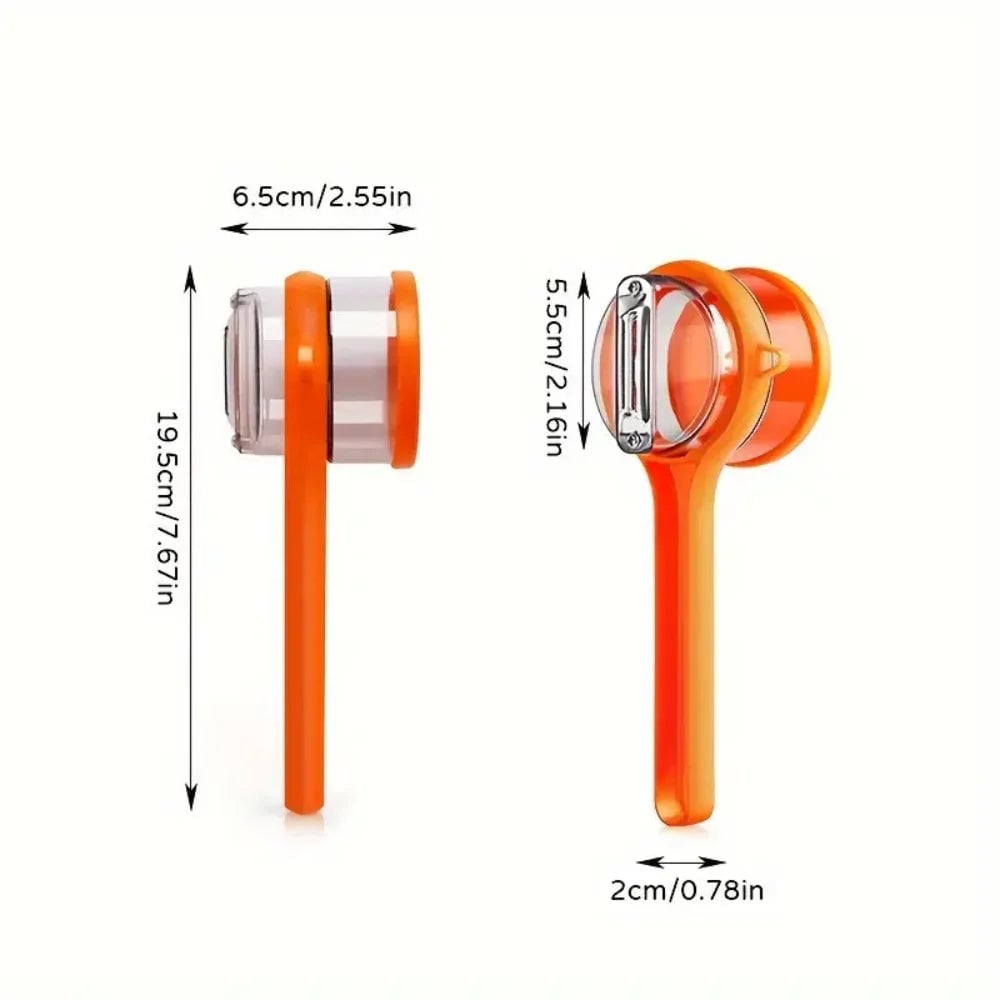 Stainless Steel Vegetable Peeler with Storage Box Kitchen Tool