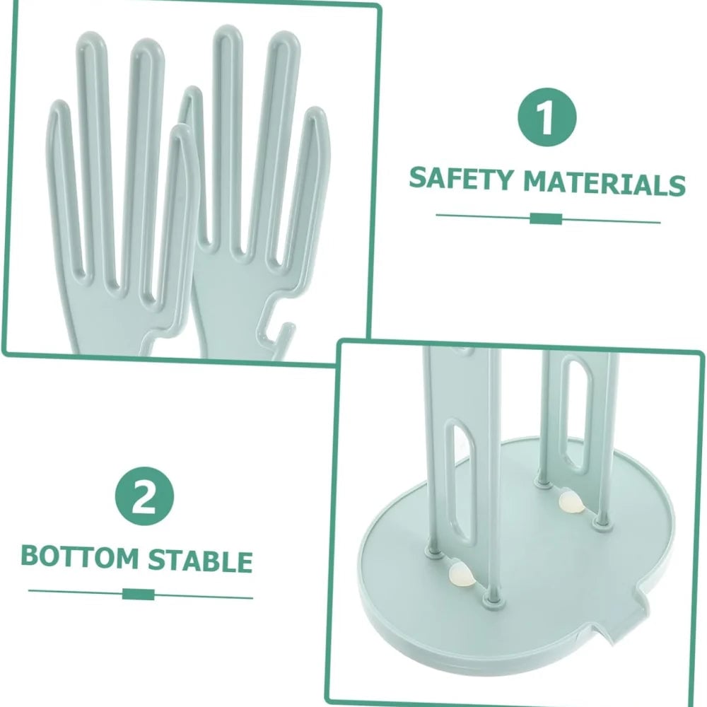 Kitchen Glove Drying Rack Drainage Base Towel Storage Organizer