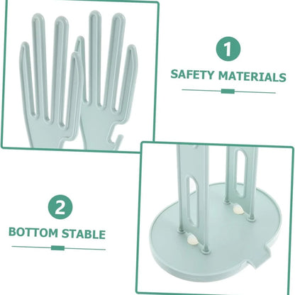 Kitchen Glove Drying Rack Drainage Base Towel Storage Organizer