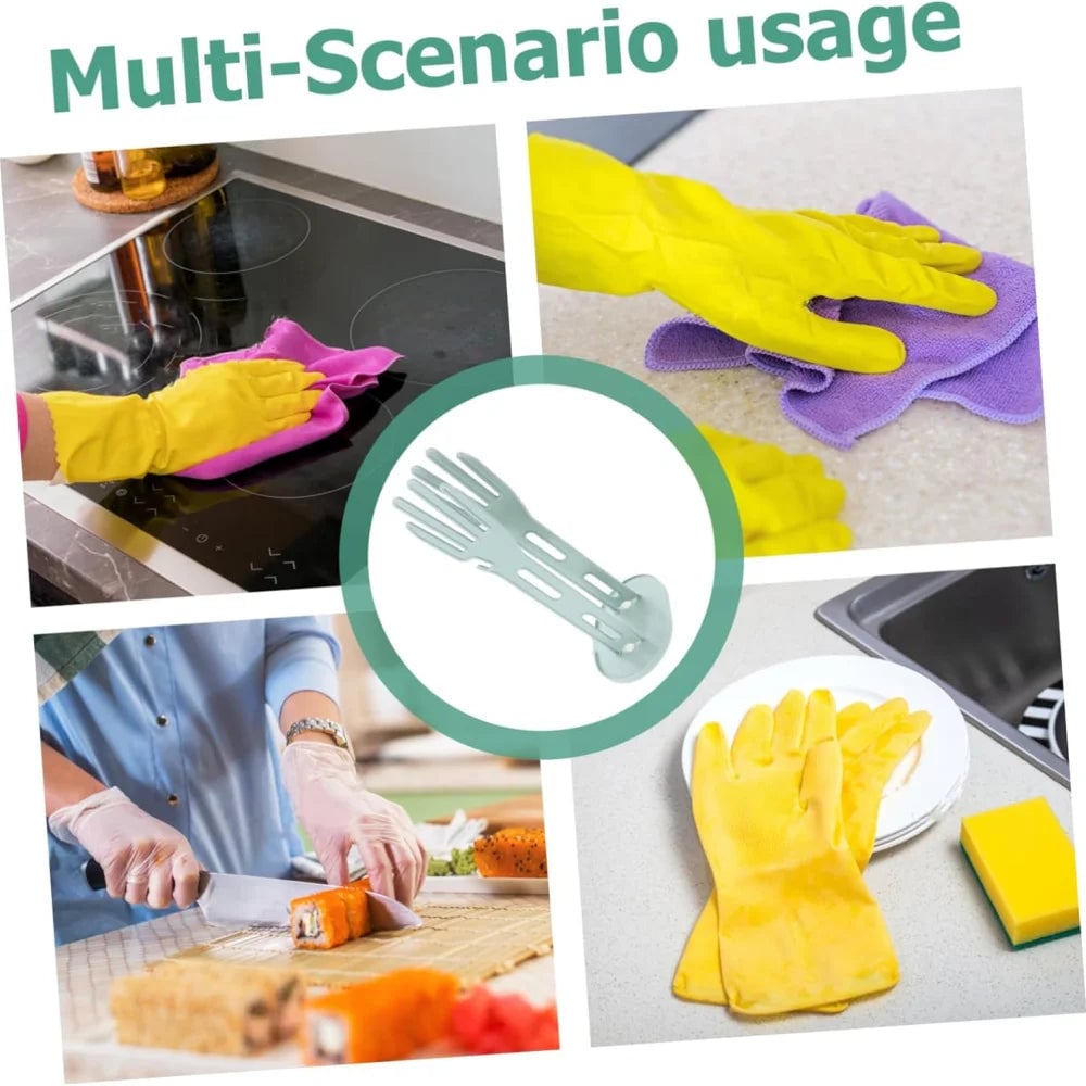 Kitchen Glove Drying Rack Drainage Base Towel Storage Organizer