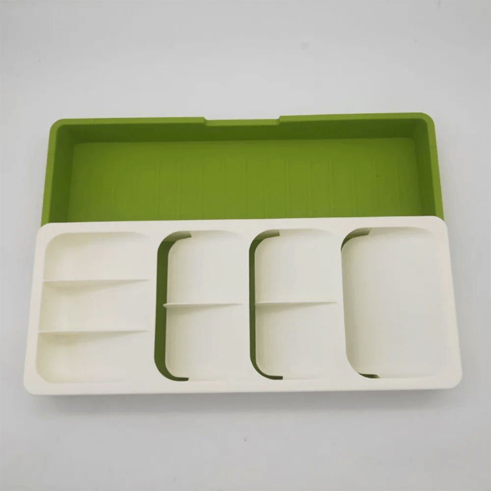 Adjustable Multifunctional Kitchen Cutlery Organizer Drawer Insert