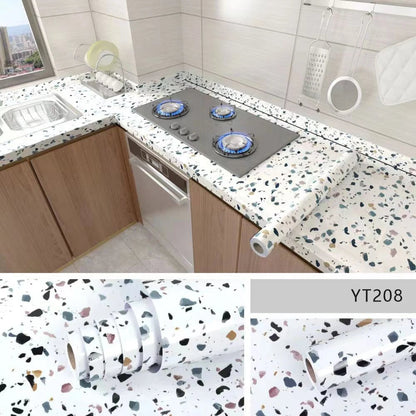 Oil Proof Waterproof Self Adhesive Kitchen Tile Wallpaper Sticker
