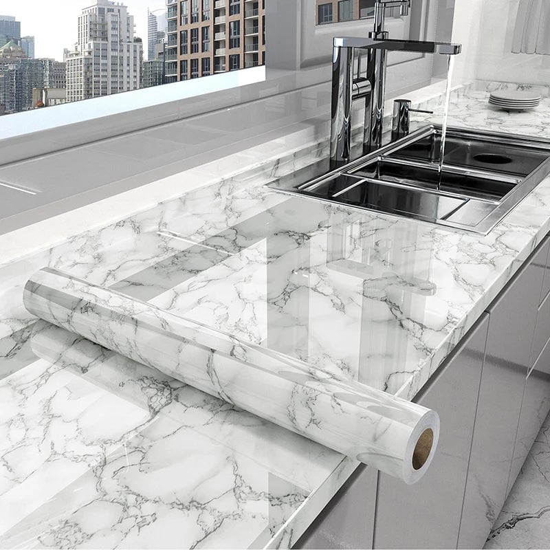 Oil Proof Waterproof Self Adhesive Kitchen Tile Wallpaper Sticker