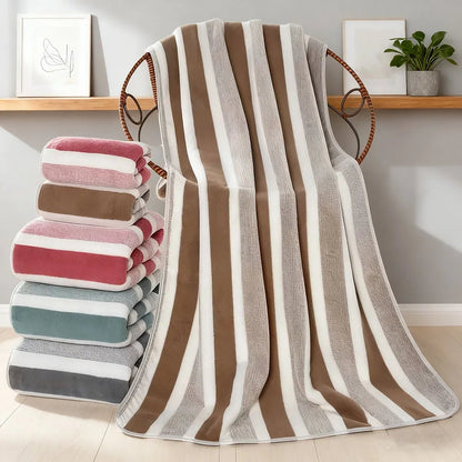 Ultra Soft Microfiber Bath Towel Set - Quick Dry & Super Absorbent