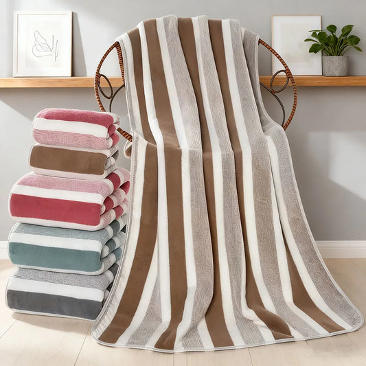 Ultra Soft Microfiber Bath Towel Set - Quick Dry & Super Absorbent