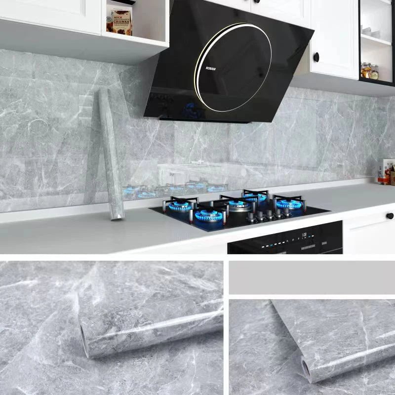 Oil Proof Waterproof Self Adhesive Kitchen Tile Wallpaper Sticker