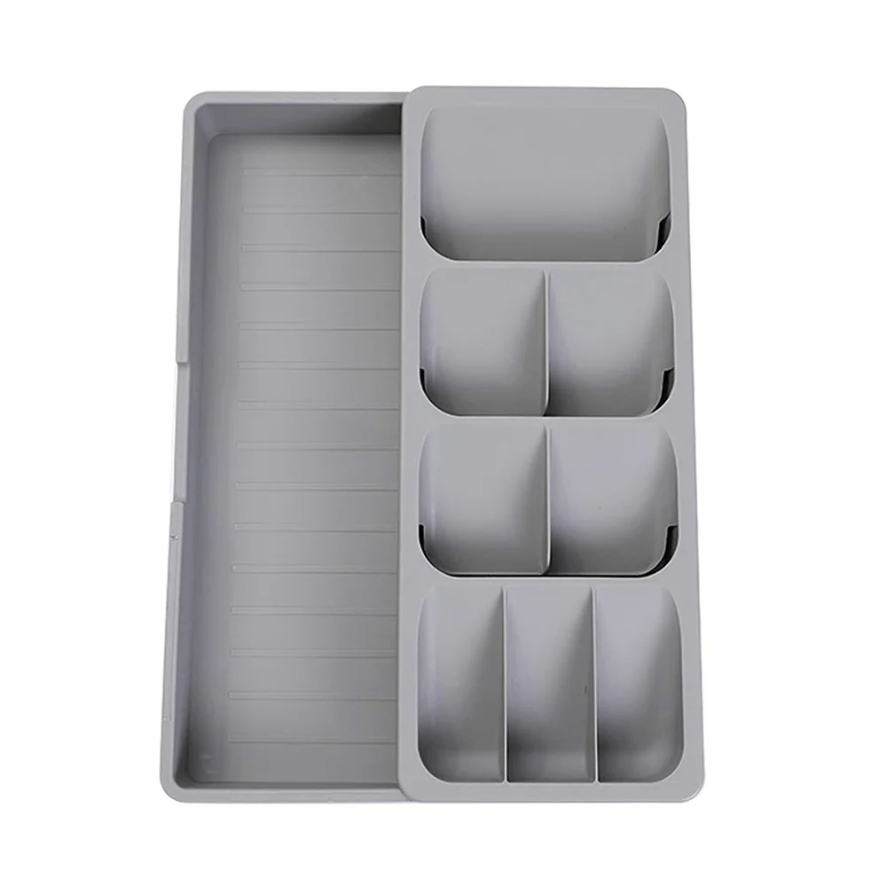 Adjustable Multifunctional Kitchen Cutlery Organizer Drawer Insert