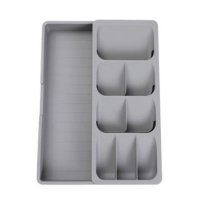 Adjustable Multifunctional Kitchen Cutlery Organizer Drawer Insert