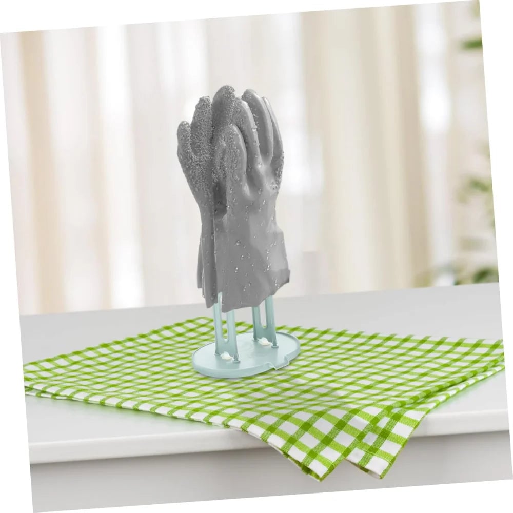 Kitchen Glove Drying Rack Drainage Base Towel Storage Organizer