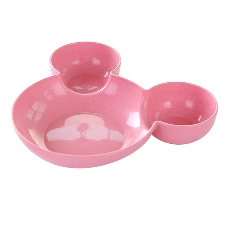 BPA Free Divided Baby Plates & Bowl Set - Infant Feeding Tableware