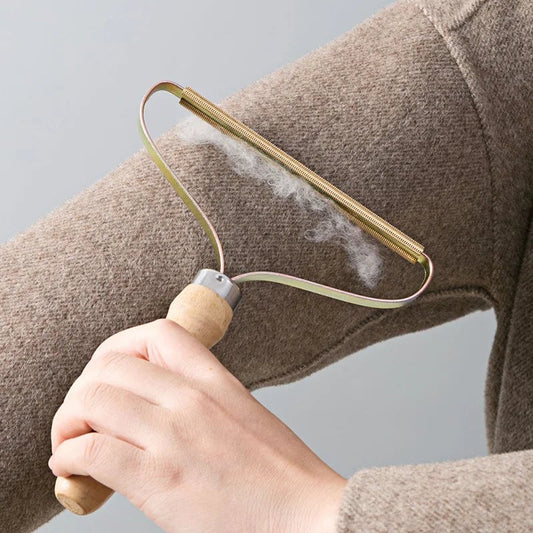 Manual Lint Roller Brush - Portable Pet Hair Fabric Cleaner