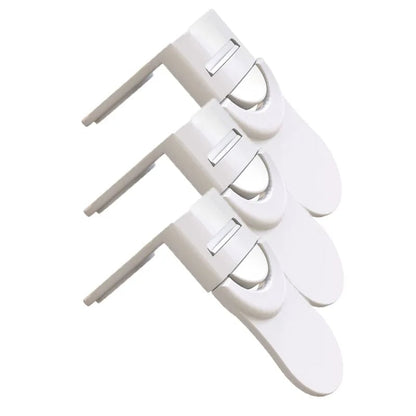 White Plastic Baby Safety Drawer Cabinet Locks Child Protection