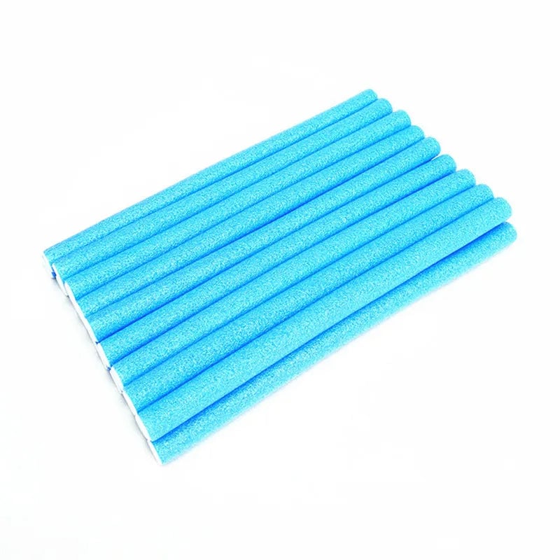 10pcs No Heat Hair Curler Twist Sponge Wave Formers Multifunction