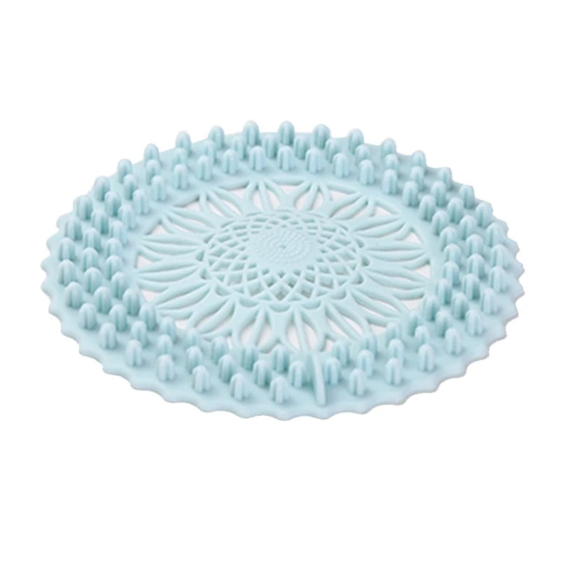 Silicone Hair Catcher Drain Cover - Shower Floor Strainer Filter