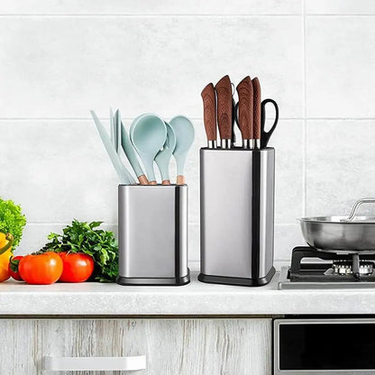 Large Kitchen Utensil Holder Countertop Organizer Crock Storage