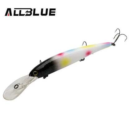 ALLBLUE Deep Walleye 125MM Trolling Crankbait Minnow Lure Bass Pike