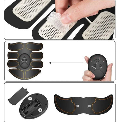 Wireless EMS Muscle Stimulator - ABS Hip Buttocks Trainer Massager